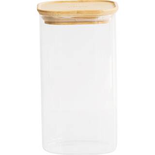 Glasboks med bambuslåg 1.400 ml