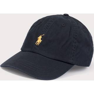 Polo Ralph Lauren Polo Ralph Lauren Black/Yellow Logo Classic Sports 100% Cotton Cap