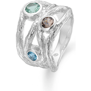 Studio Z Evergreen ring i sølv med cubic zirkonia