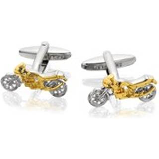 Two Tone Motorbike Cufflinks - A4544