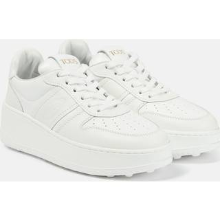 Tod's Leather platform sneakers - white - EU 41.5