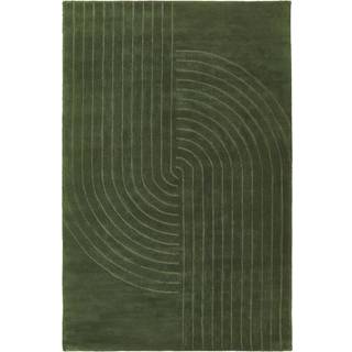 Håndtuftet uldtæppe Mason