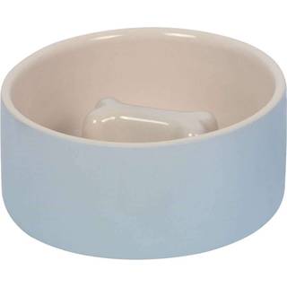 Slowfeeder skål "Bone" - Beige - 1,0 L