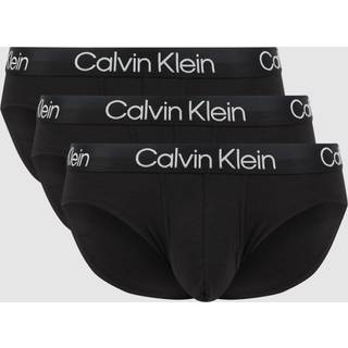 Calvin Klein 3-Pack Modern Structure Briefs - Black
