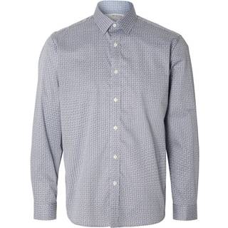SLHREGSOHO-AOP MIX SHIRT LS B