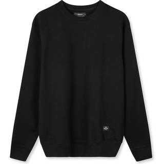 Light Terry Asker Sweatshirt, Sort, M
