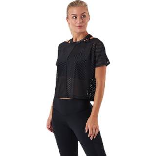 ASOME Cropped Tee W - Black