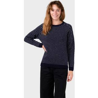 Klitmøller Collective - Mika knit - Navy/cream - XL