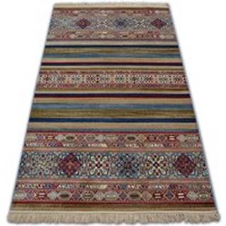 Tæppe WINDSOR 22890 ETNIC kvaster blå rødbrun 60x100 cm