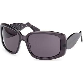 GCDS GD0030 05A 63 Solbriller Mænd Grå - Transparent Dark Grey - 63mm