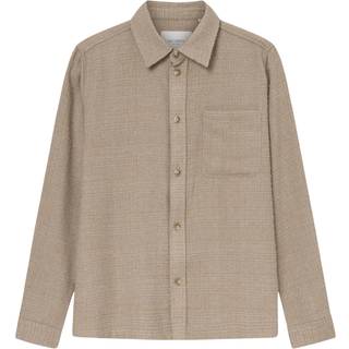 Les Deux - Kevin Boucle Shirt - Skjorter til mænd - dark Sand - S
