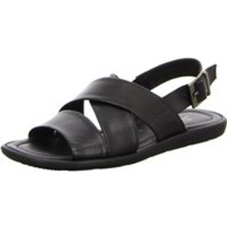Sioux Herren Sandalen schwarz Glattleder