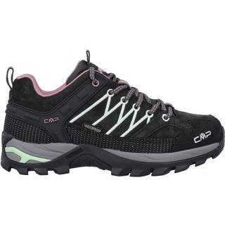 CMP Women's Rigel Low Trekking Shoes Waterproof Multisportsko Damer størrelse 42 farve sort