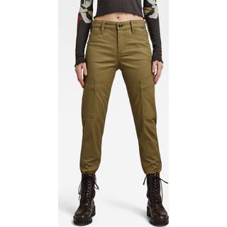 Slim Cargo Pants - Green - Women