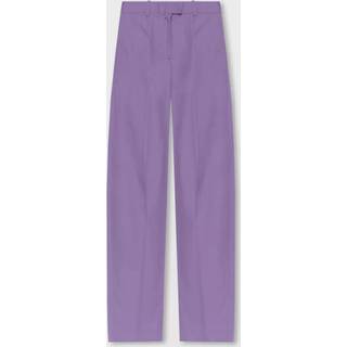 The Attico Jagger high-rise wide-leg pants - purple - XXS
