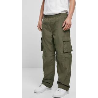 Urban Classics Zip Away Bukser - S - olive