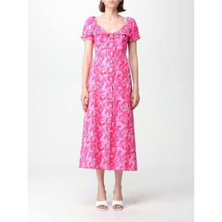 Rixo Briella printed linen-blend midi dress - multicoloured - XL