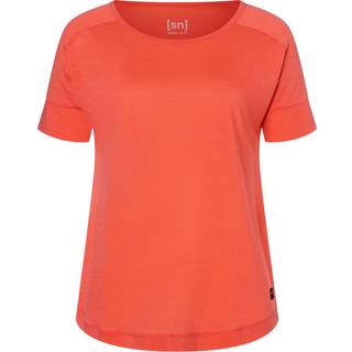 super.natural Women's Isla Tee Living Coral, XS