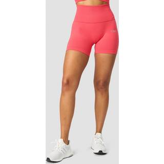Ribbed Define Seamless Pocket Shorts Coral Red