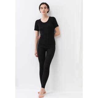 Exquisite Leggings - Soft Merinould & Silke - Sort