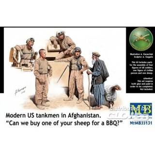Modern U.S. tankmen in Afghanistan
