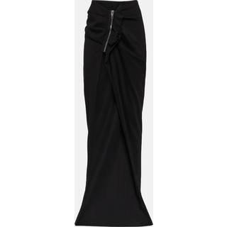 Rick Owens DRKSHDW cotton maxi skirt - black - L