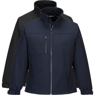Charlotte softshell til kvinder (3lags) - Sort (Størrelse: S)
