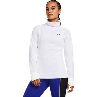 Langærmet T-shirt Under Armour Train Cold Weather Funnel Neck 1379888-100 Størrelse XL