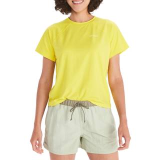 Marmot Women's Windridge Short Sleeve Yellow Blaze, S