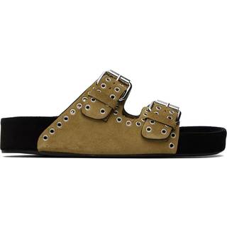 Isabel Marant Lennyo studded suede sandals - brown - EU 36