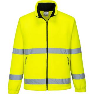 Hi-vis fleece - Gul (Størrelse: XXL)