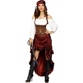 Piraten Königin Kostümkleid S/M