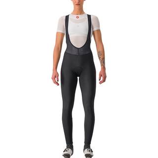Castelli Entrata bibtights sort dame - Størrelse X-Large