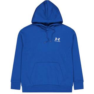 Sweatshirt med hætte Under Armour Essential Fleece Hoodie-BLU 1373033-426 Størrelse L