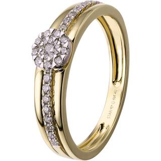 Stardiamant Ring - D6559G - gold