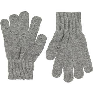 CeLaVi Børne Handsker i uldmix - Grey Melange - 7/12