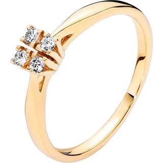 Lund Copenhagen 14 kt. guld ring med diamanter
