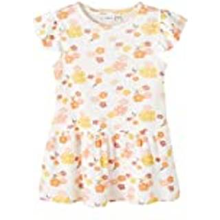 Name It Double Cream Kjole Blomster - Str. 4y 104cm