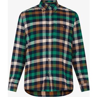 Simike Hunt Check Skjorte, Green Tree Top, M