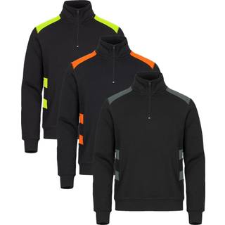 Clique 21075 Ambition Half Zip Visib Yellow 3XL