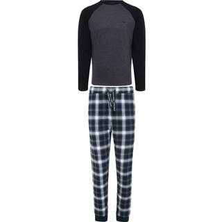 Threadbare Threadbare Grey Cotton Pyjamas Set
