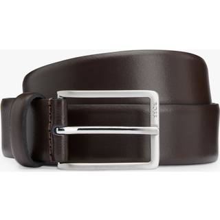 BOSS Black Herren Gürtel braun Glattleder