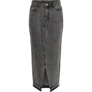 PIECES dame nederdel PCNORA - Grey Denim - XS