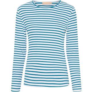 Marta Du Chateau T-Shirt Hvid Blå-S-M