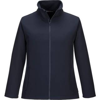 Print & Promo dame softshell (2lags) -Marine (Størrelse: M)