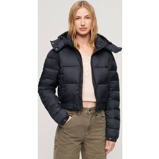 Superdry crop Fuji-jakke med hætteEU 40 (UK 12)