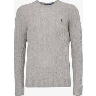 Ralph Lauren Cable Knit Jumper Grey