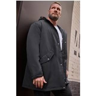 BadRhino Big & Tall BadRhino Big & Tall Blue Long Parka Jacket