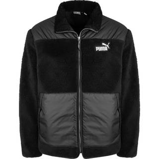 PUMA Herren Jacke schwarz Mikrofaser/Funktion unifarben