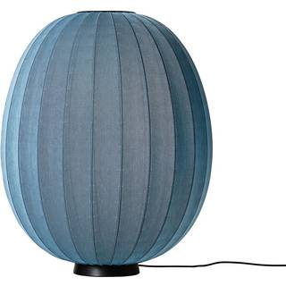 Made By Hand Knit-Wit High/Oval Gulvlampe Ø65 Blue Stone